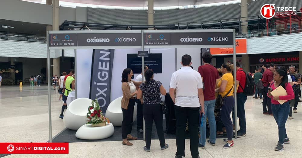 Feria de empleo en Oxígeno ofrecerá más de 800 puestos de trabajo