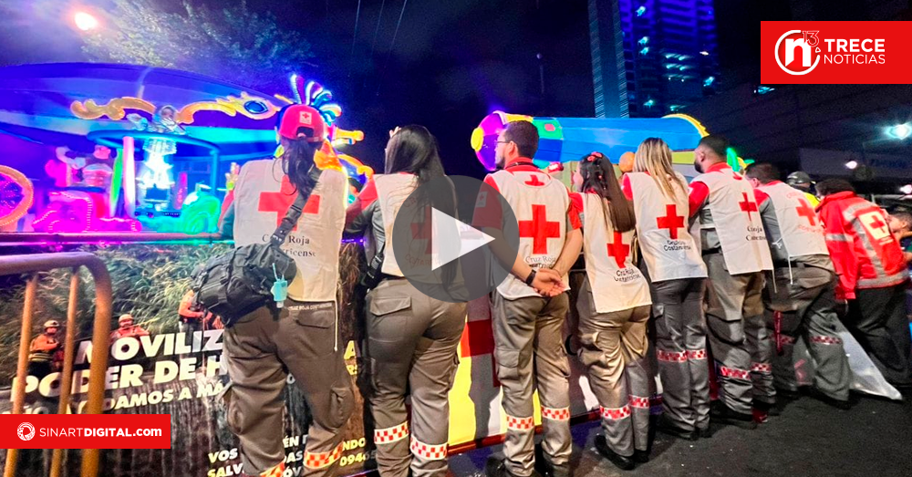 Cruz Roja con 12 puestos de atención y 100 cruzrojistas para el Festival de la Luz