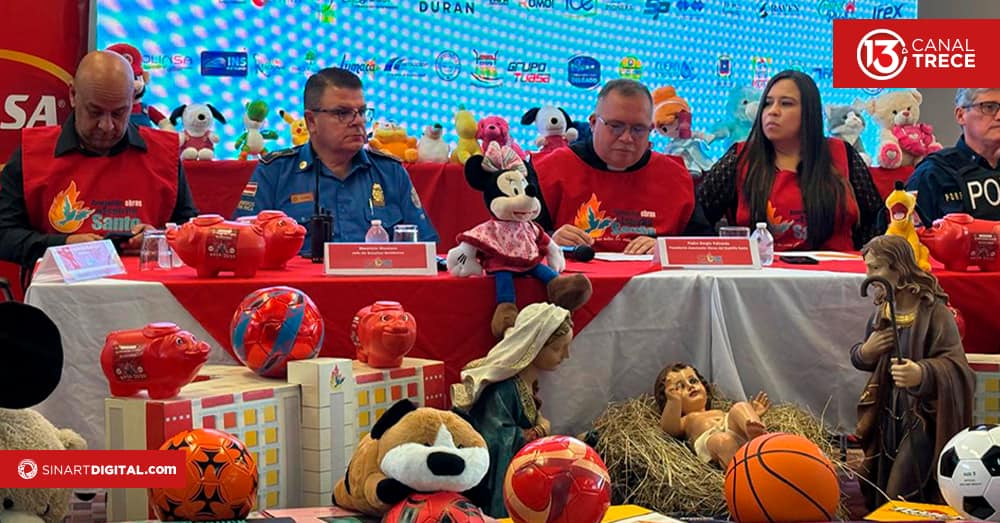 Regalos para 50 mil niños en riesgo es la meta de Obras del Espíritu Santo 