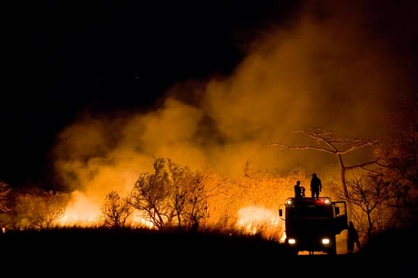 Condiciones secas obligaron a bomberos forestales a adelantar atención 