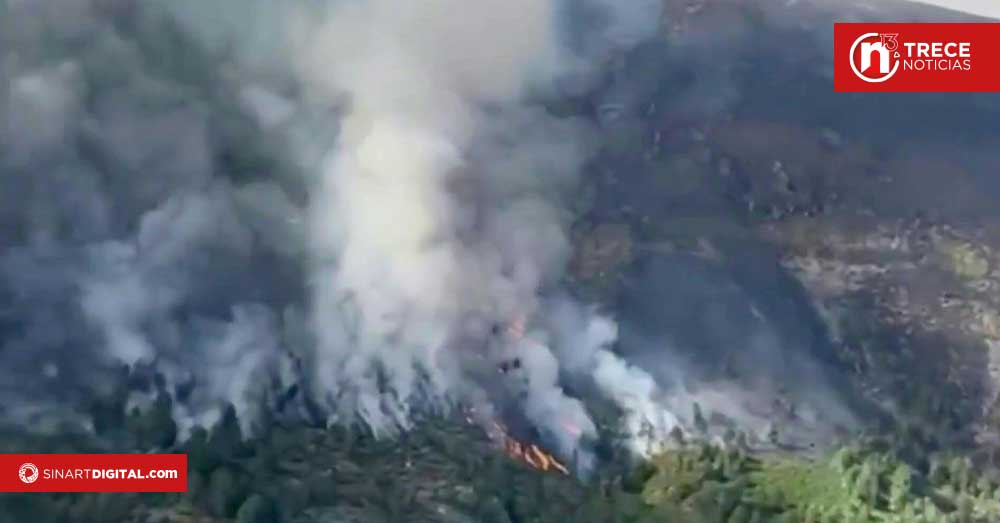España permite el retorno de algunos evacuados por los incendios 