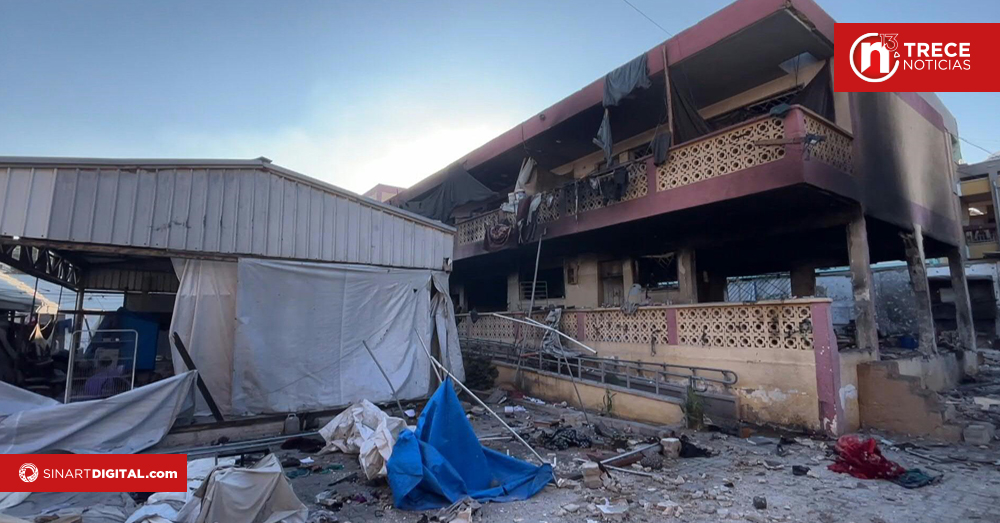 Al menos 25 muertos en ataques israelíes en Gaza, uno de ellos contra un refugio para desplazados