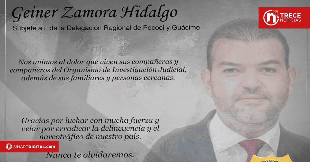 Muere Geiner Zamora, subjefe del OIJ atacado a balazos en Guápiles 