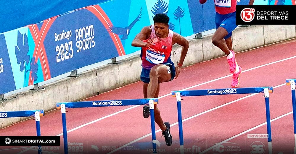 Por esta razón Gerald Drummond quedó descalificado en los 400 m con vallas