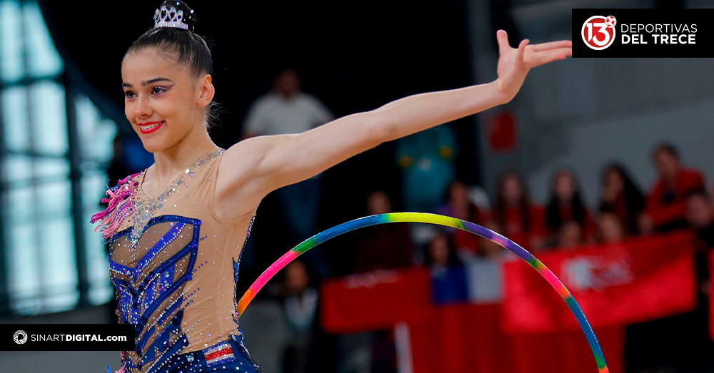 Gloriana Sánchez hace historia para Costa Rica en la Copa Mundial de Gimnasia Rítmica