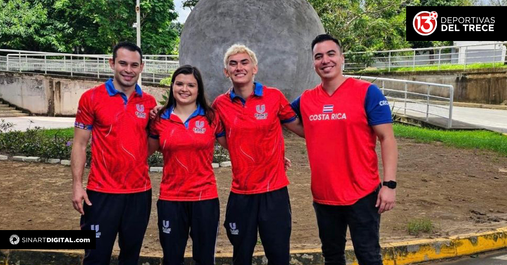 Mundial Universitario tendrá dos gimnastas ticos