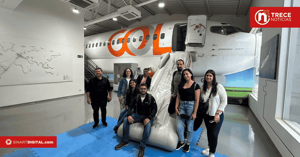 Delegación de prensa tica visitó Gol en Sao Paulo Brasil