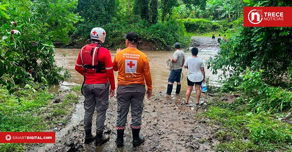 Aguaceros de este jueves han provocado la evacuación de casi 30 personas en Guanacaste