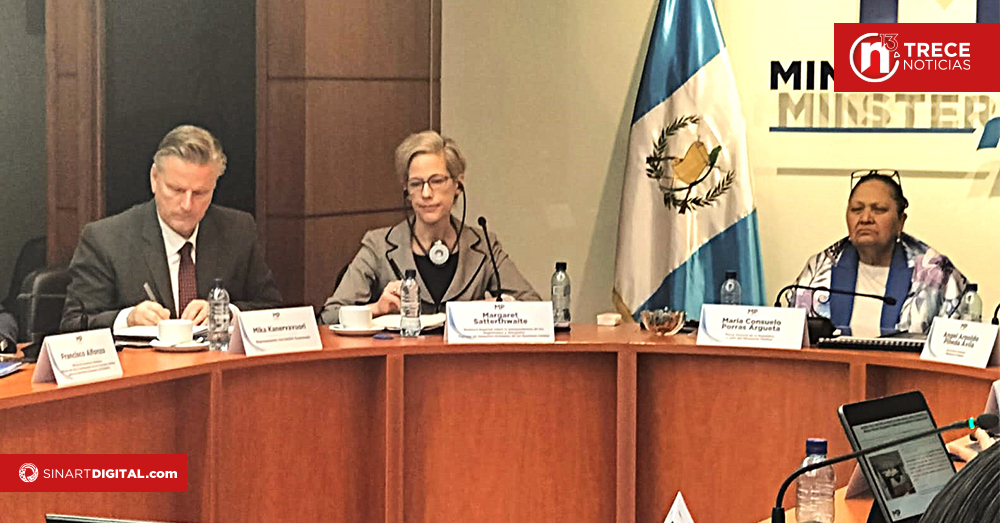 Relatora de ONU pide a fiscal de Guatemala detener casos de criminalización