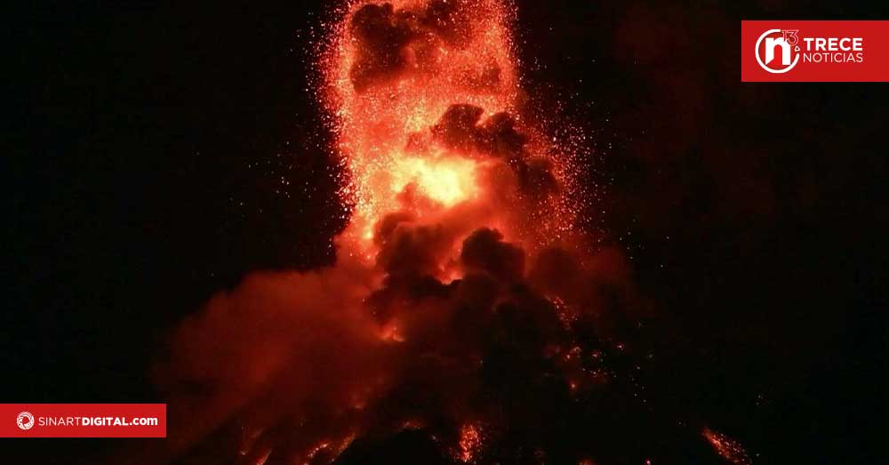 Declaran alerta máxima en zona aledaña al volcán de Fuego en Guatemala
