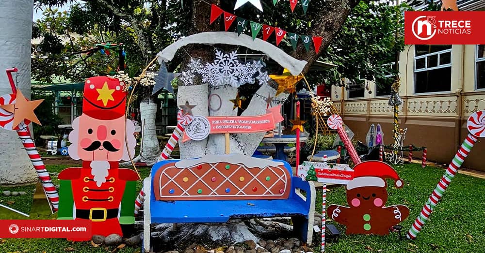 Hospital San Juan de Dios vive desde ya la Navidad