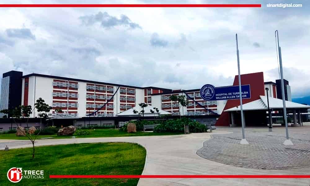 Fallo técnico en máquina provocó pequeño incendio en nuevo hospital de Turrialba