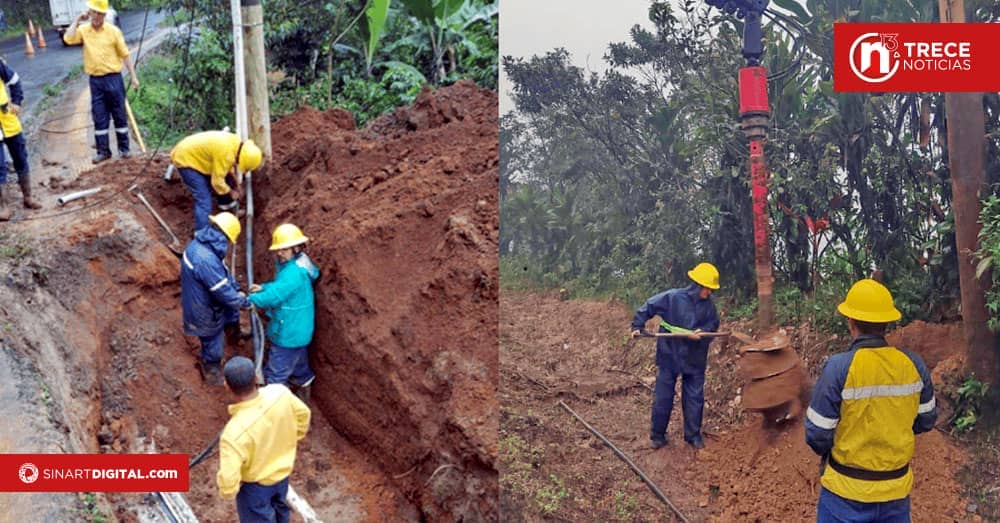 106 personas siguen sin electricidad tras lluvias; ICE intensifica labores de recuperación