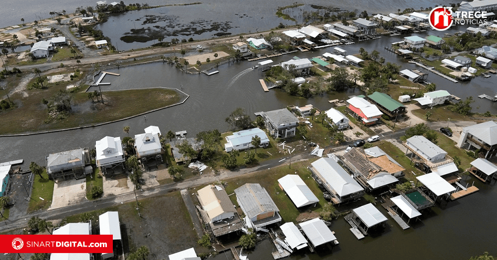 Convertida en tormenta tropical, Idalia provoca lluvias e inundaciones en Carolina del Norte