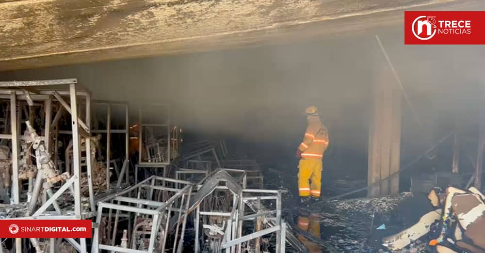 Onceavo incendio más grande de últimos 17 años ocurrió este lunes