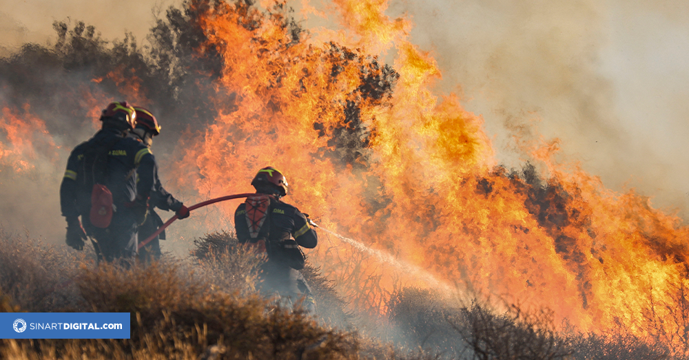Los incendios forestales deterioran la calidad del aire a grandes distancias