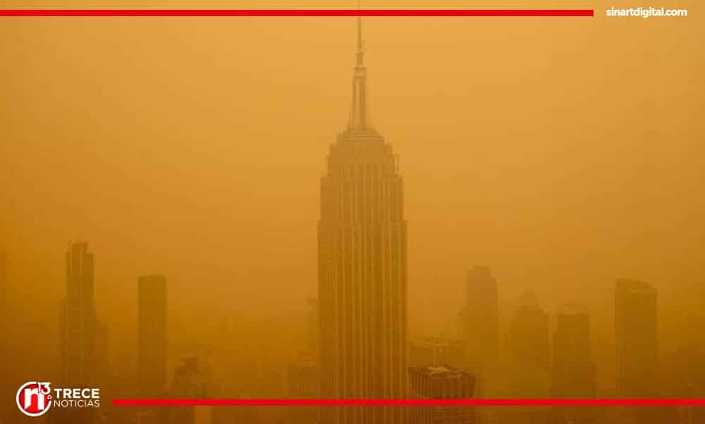 El humo que cubre EEUU y Canadá podría durar días mientras los incendios no cesan