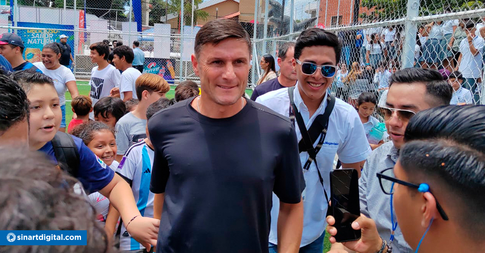 Javier Zanetti  brindará conferencia magistral en El Salvador, cobertura exclusiva por sinartdigital.com