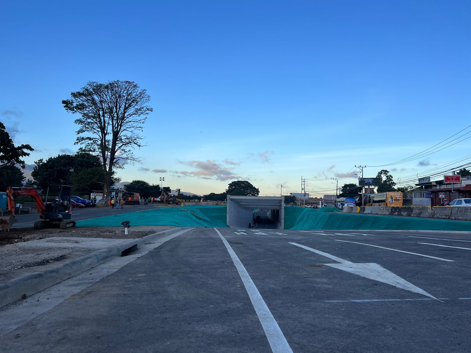 Habilitan paso a desnivel en La Galera: Conductores se ahorrarán 16 minutos en presa 