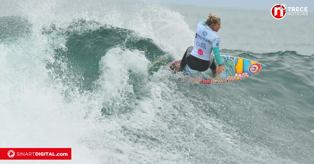 Costarricense Leilani McGonagle entre las mejores tres surfistas del US Open