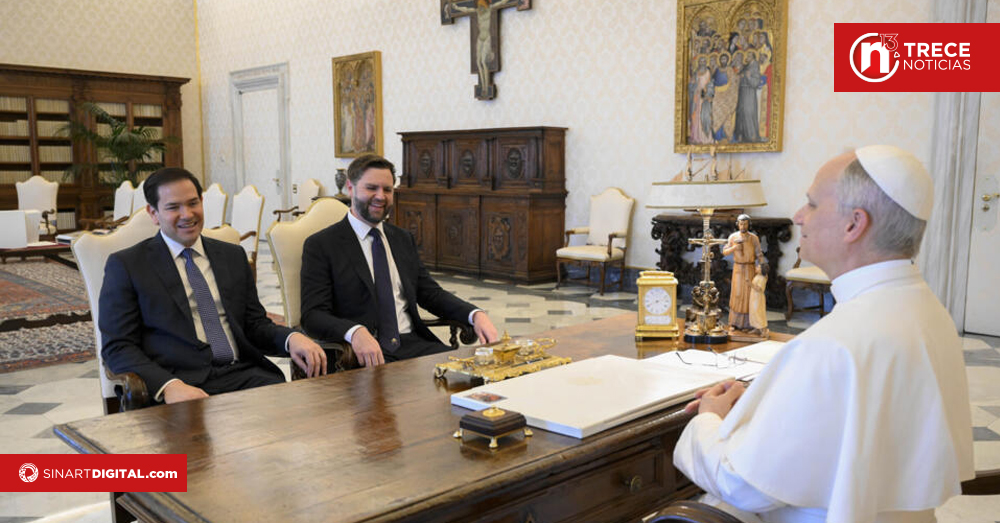 León XIV recibió a Vance y a Rubio, en pleno esfuerzo mediador de EEUU en Ucrania