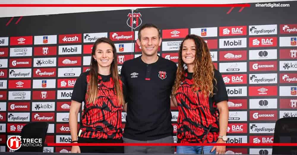 Katherine Arroyo y Emilie Valenciano presentadas oficialmente como refuerzos en Alajuelense