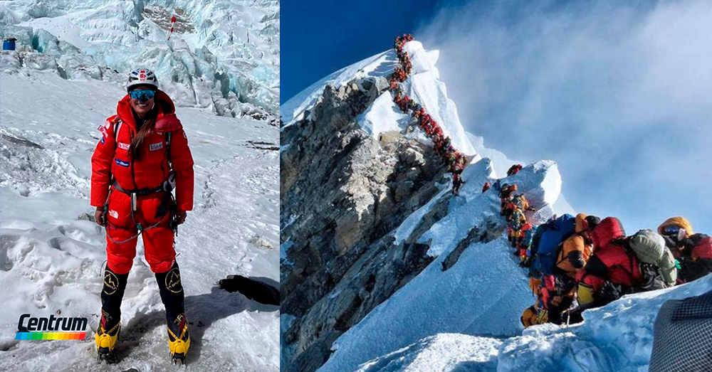 Ligia Madrigal, ya llegó a la cima del Everest 