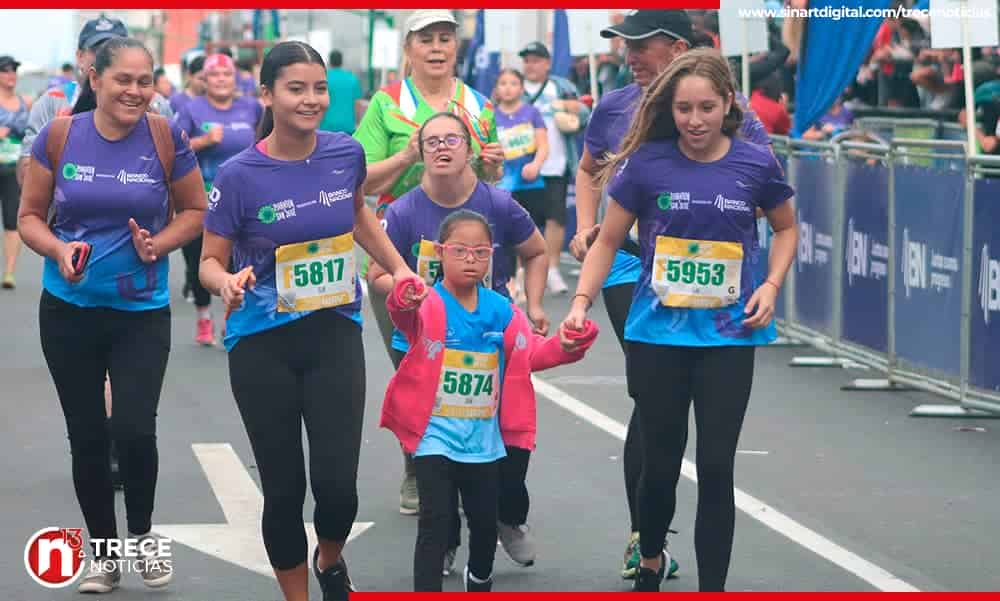 Atletas de Olimpiadas Especiales engalanaron la Maratón San José