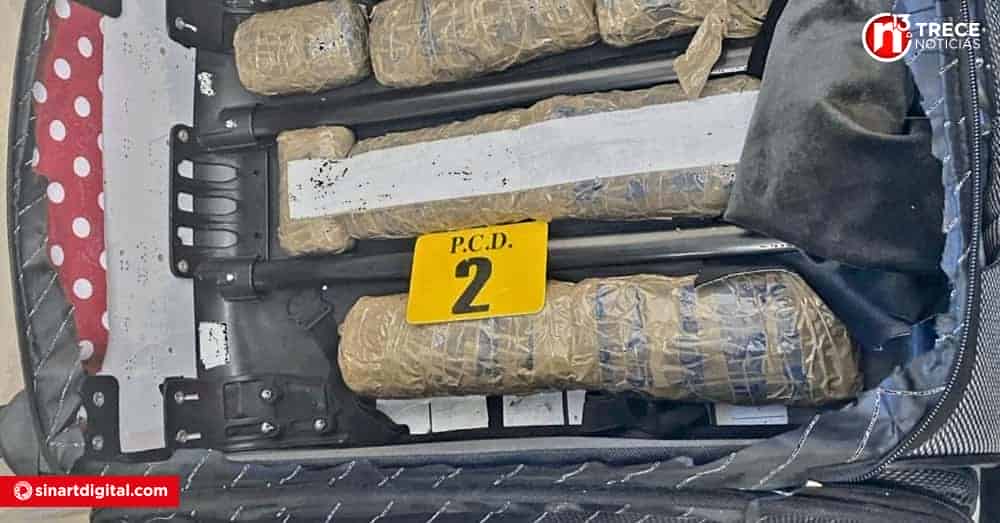 Lituano intentó ingresar con 4 kilos de metanfetamina a Costa Rica