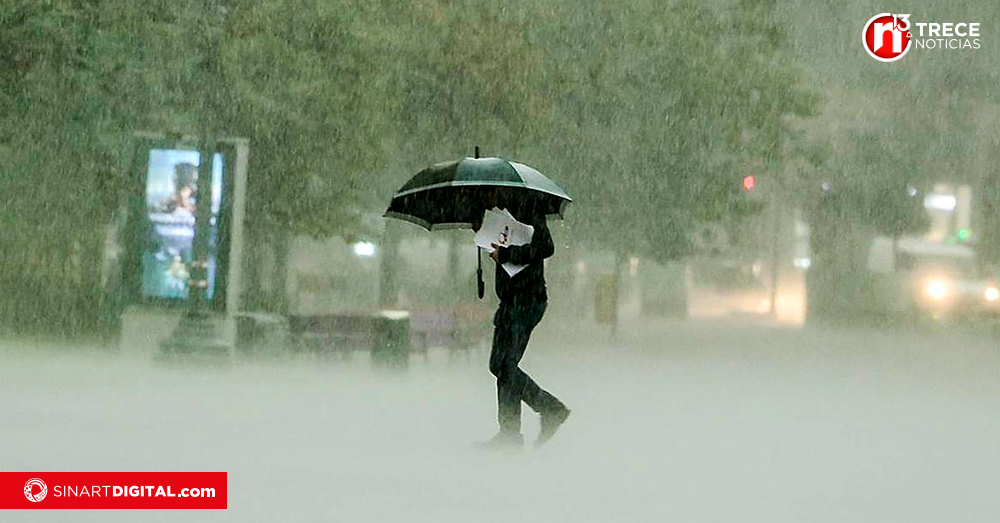 Aguaceros continuarán durante tarde y noche de este viernes