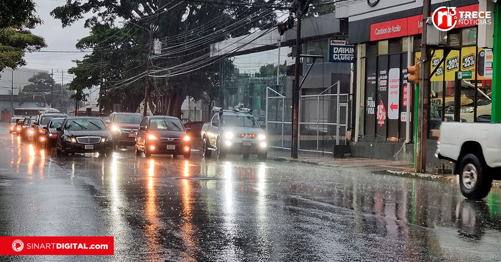 Esta tarde habrá aguaceros fuertes y tormenta eléctrica: IMN