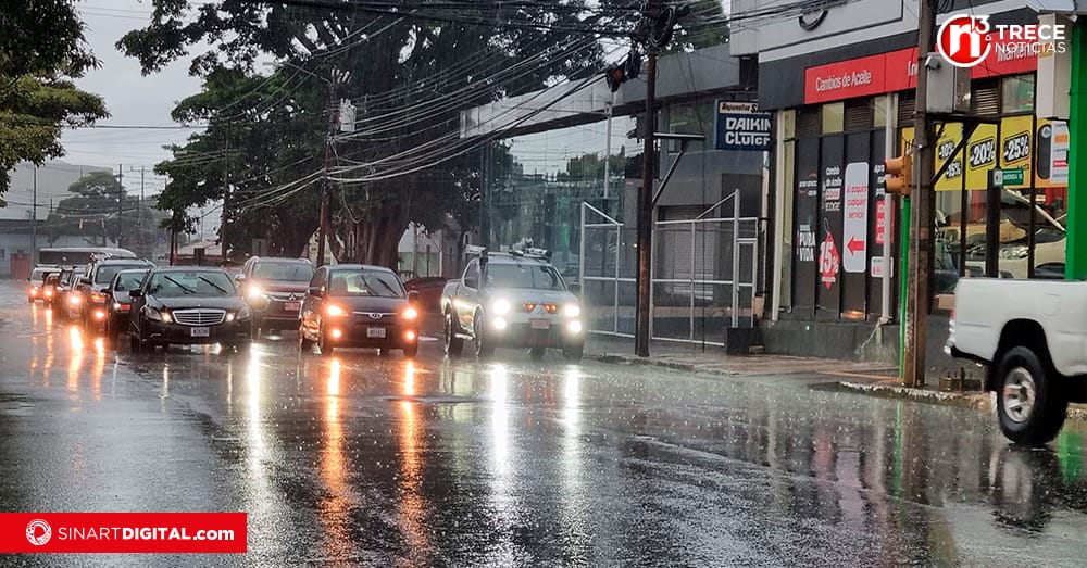 Aguaceros continuarán este viernes principalmente en Pacífico norte