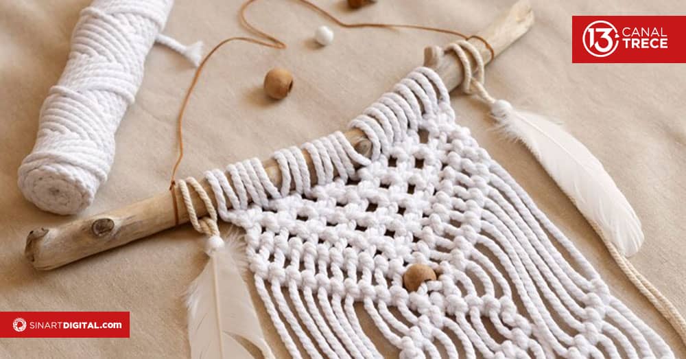 Exitoso negocio de macramé