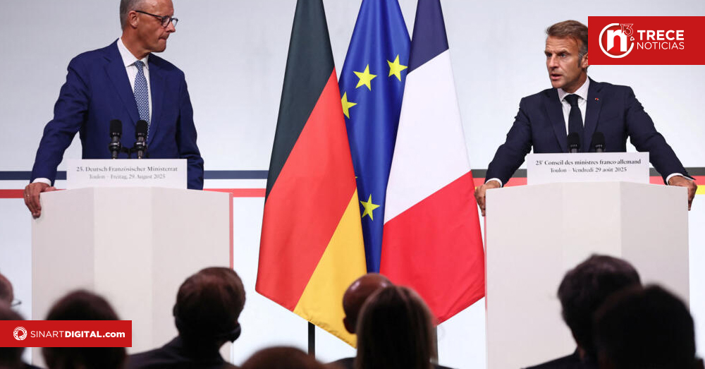 Macron y Merz denuncian la falta de voluntad de Putin y quieren más sanciones contra Rusia