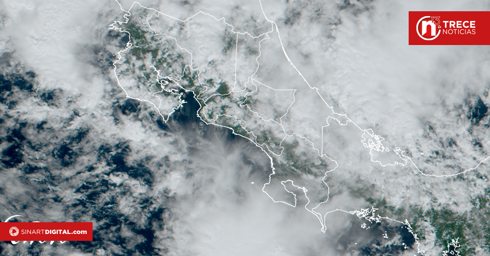 IMN pronostica aguaceros fuertes en varias zonas del país este lunes