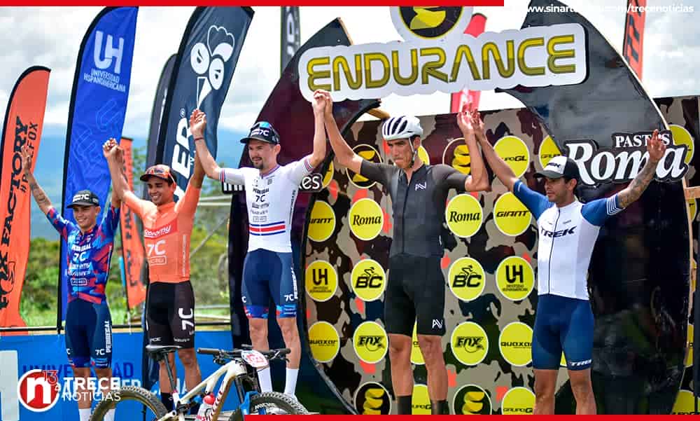 Carlos Herrera y Cristel Espinoza ganadores de Maratón de Ciclismo de Montaña