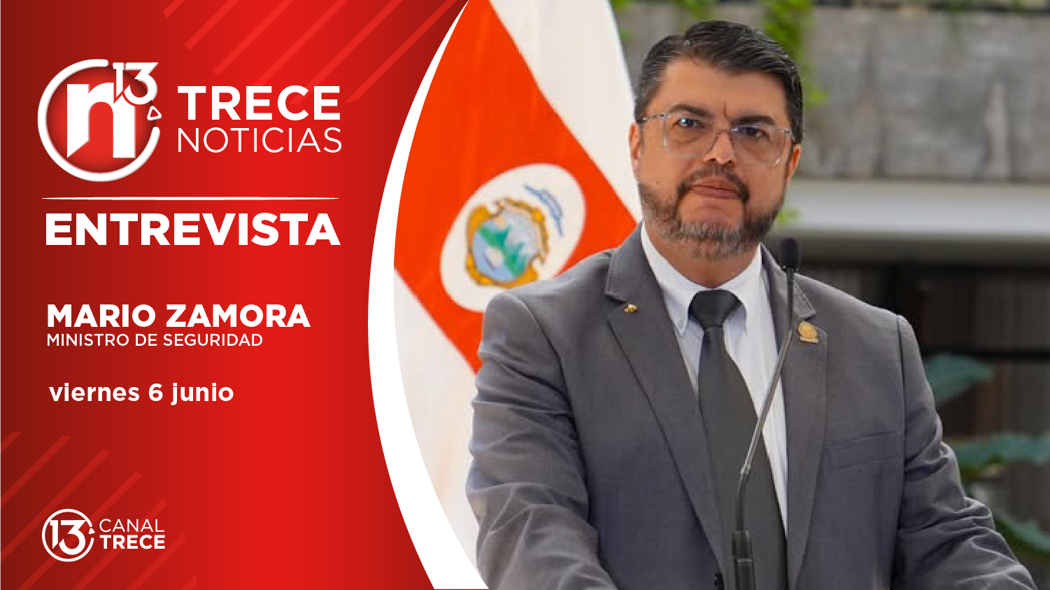 Mario Zamora | Ministro de Seguridad Pública 