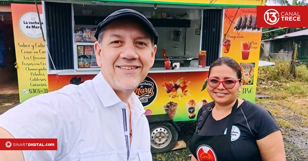 De una hielera al sabor más viral de Jiménez de Pococí en food truck
