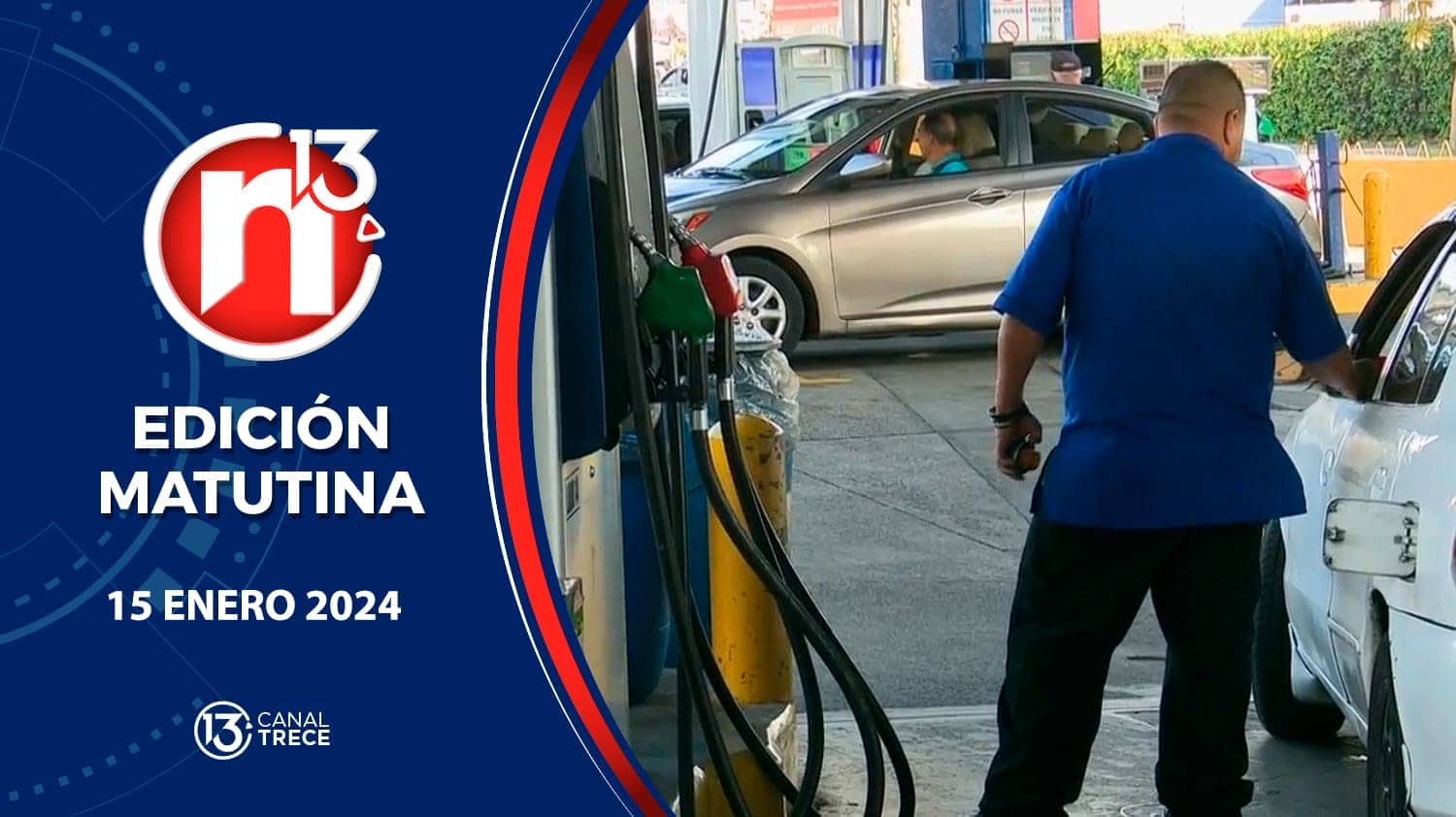 Trece Noticias | Edición Matutina 15 enero 2024.