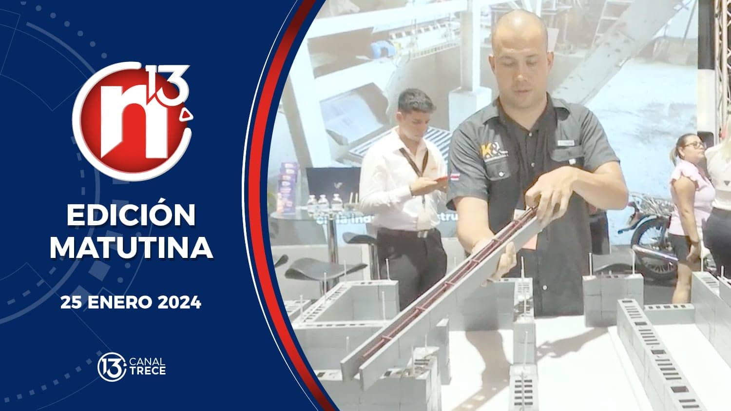 Trece Noticias | Edición Matutina 25 enero 2024.