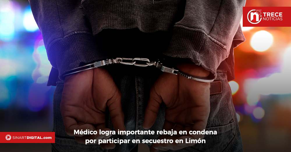 Médico logra importante rebaja en condena por participar en secuestro