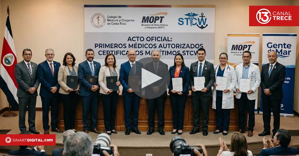 País oficializa a los primeros 11 médicos capacitados para emitir certificados marítimos STCW