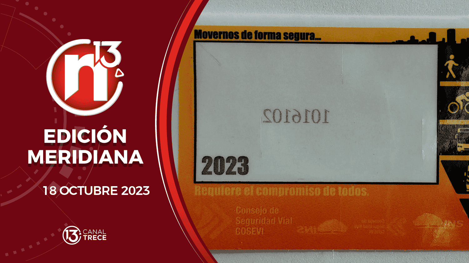 Edición Meridiana - 18 octubre 2023 | Trece Noticias