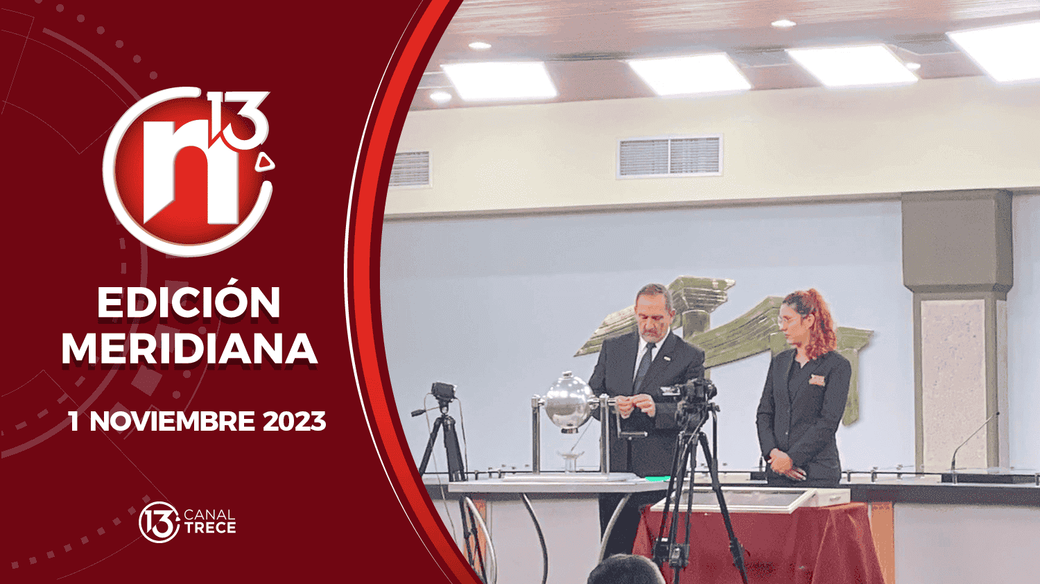 Edición Meridiana - 1 noviembre 2023 | Trece Noticias 