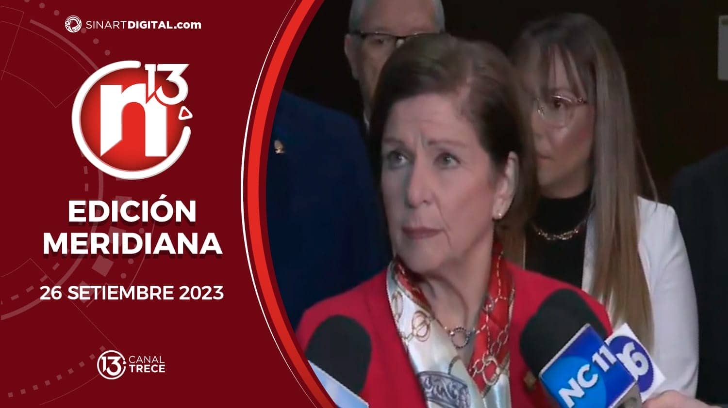 Edición Meridiana - 26 setiembre 2023 | Trece Noticias   