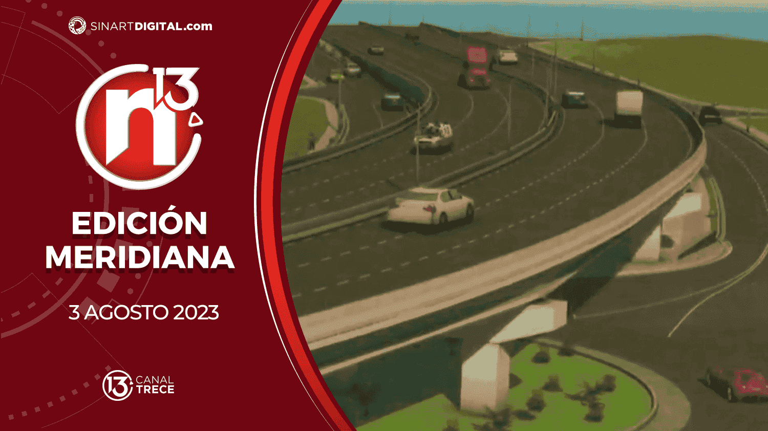 Edición Meridiana - 3 agosto 2023 | Trece Noticias 