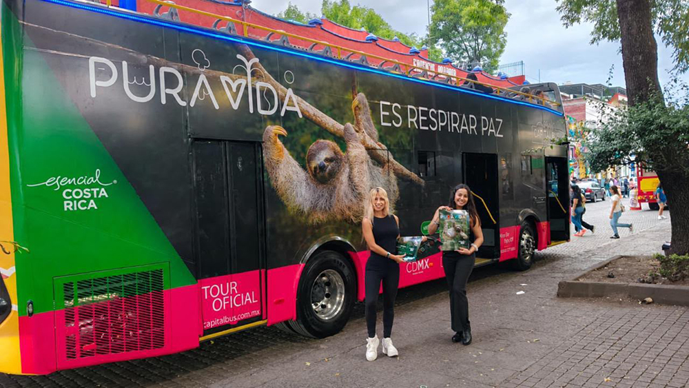 Costa Rica impulsa con campañas el turismo desde México 
