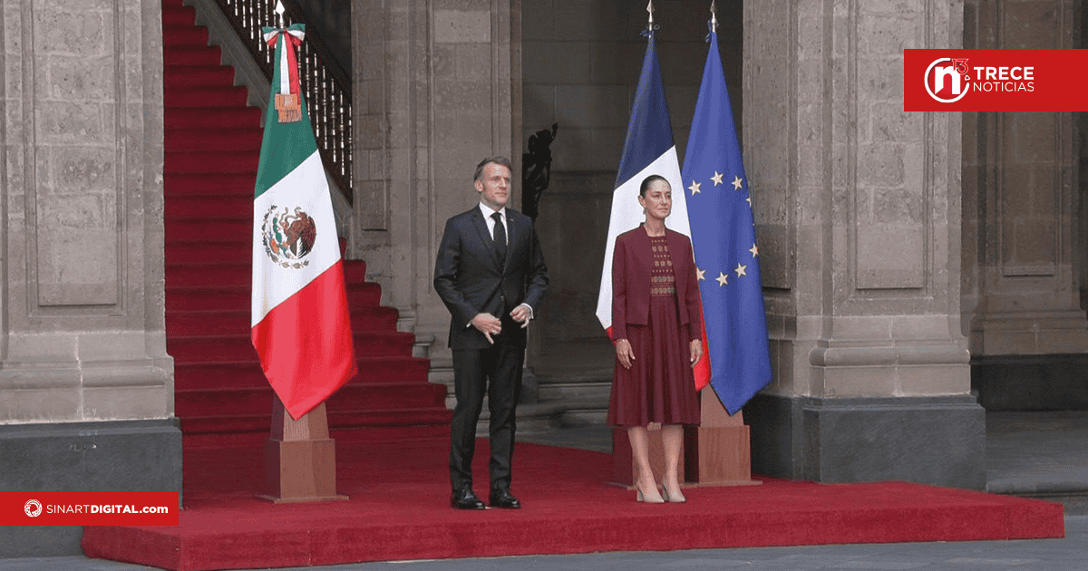 Sheinbaum y Macron coinciden en respeto a la soberanía en la lucha contra el narcotráfico