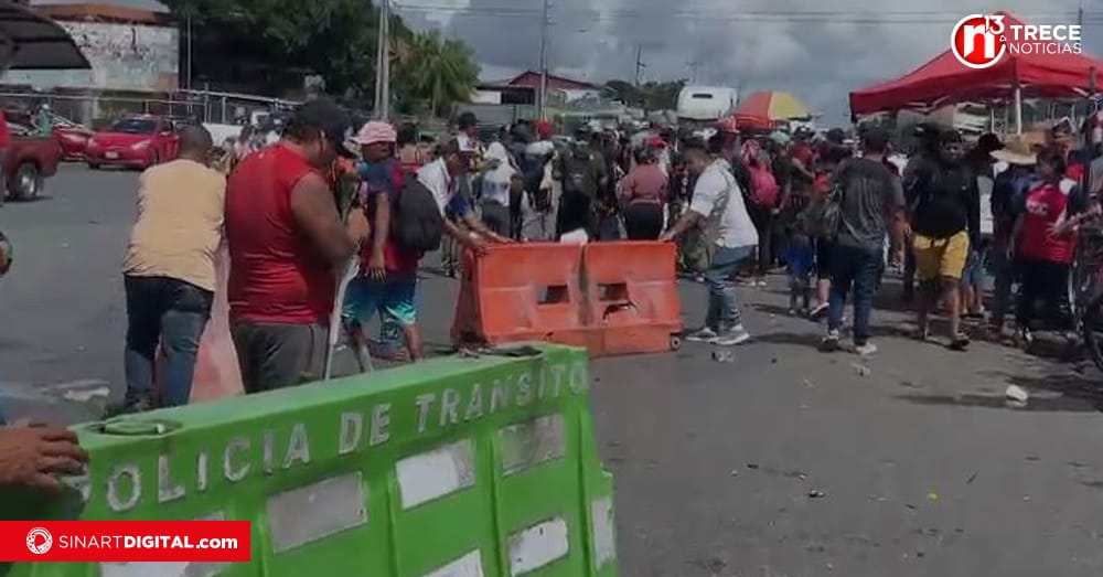 Vecinos de Paso Canoas piden que migrantes puedan seguir su camino hacía EEUU