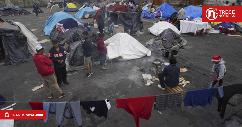 Venezuela repatría a 242 migrantes desde México, incluidos mujeres y niños